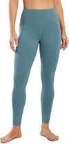 Smooth Yoga Pants with Pockets for Women High Waisted Workout Lounge Leggings Buttery Soft
