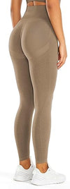 Seamless Butt Lifting Leggings for Women No Front Seam Gym High Waist Workout Leggings Squat Proof Tummy Control Yoga Pants