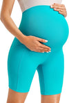 Maternity Shorts Over The Belly Bump Athletic Workout Pregnancy Short with Pockets