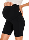 Maternity Shorts Over The Belly Bump Athletic Workout Pregnancy Short with Pockets