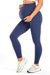 No See-Through Maternity Workout Yoga Leggings Soft Stretchy Pregnancy Leggings Over The Belly
