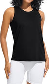Ice Silk Workout Tank Tops for Women Cool-Dry Sleeveless Loose Fit Yoga Shirts Athletic Running Gym