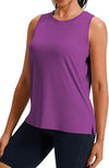 Ice Silk Workout Tank Tops for Women Cool-Dry Sleeveless Loose Fit Yoga Shirts Athletic Running Gym
