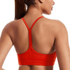 Comfy Racerback Sports Bras for Women with Removable Pads Luxury Dupe for Workout & Daily Use