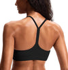 Comfy Racerback Sports Bras for Women with Removable Pads Luxury Dupe for Workout & Daily Use