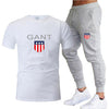 Men's Cropped T Shirt Trousers