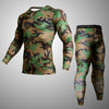 Men's Sports Leggings And T-shirt