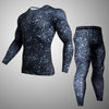 Men's Sports Leggings And T-shirt