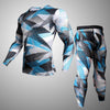 Men's Sports Leggings And T-shirt