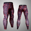 Men's Sports Leggings And T-shirt